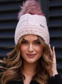 Light pink winter hat C10 - Online store - Boutique